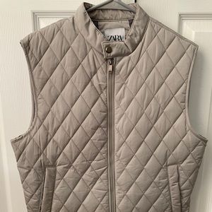 Zara grey vest